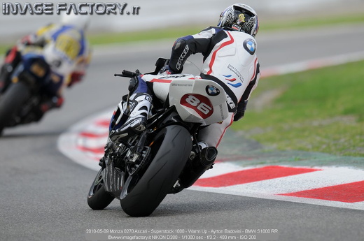 2010-05-09 Monza 0270 Ascari - Superstock 1000 - Warm Up - Ayrton Badovini - BMW S1000 RR